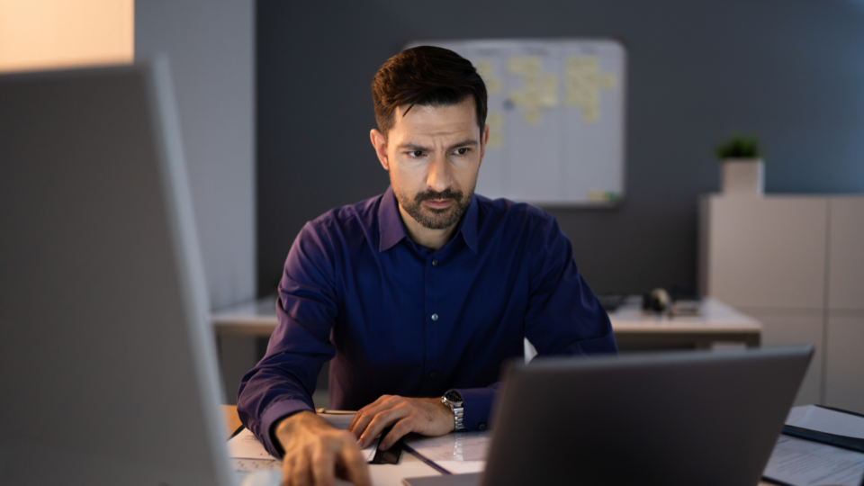 Chief of Staff briefing view showing morning agenda, focus health, and usage timeline